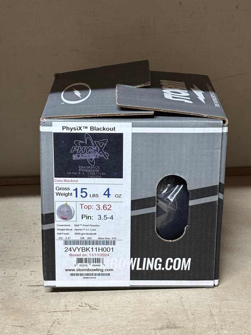 新品　ストーム　フィジックスブラックアウト　15P