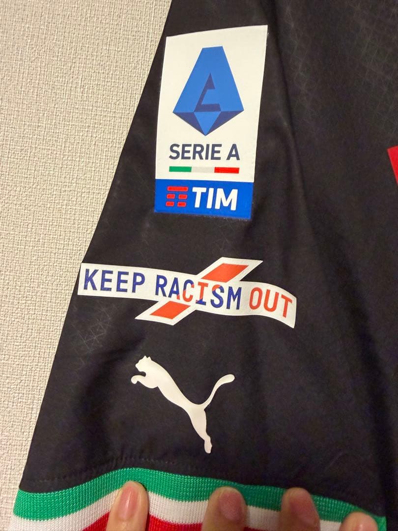 正規品　イブラヒモビッチ　選手支給用　ユニフォーム　ACミラン　現役ラストモデル