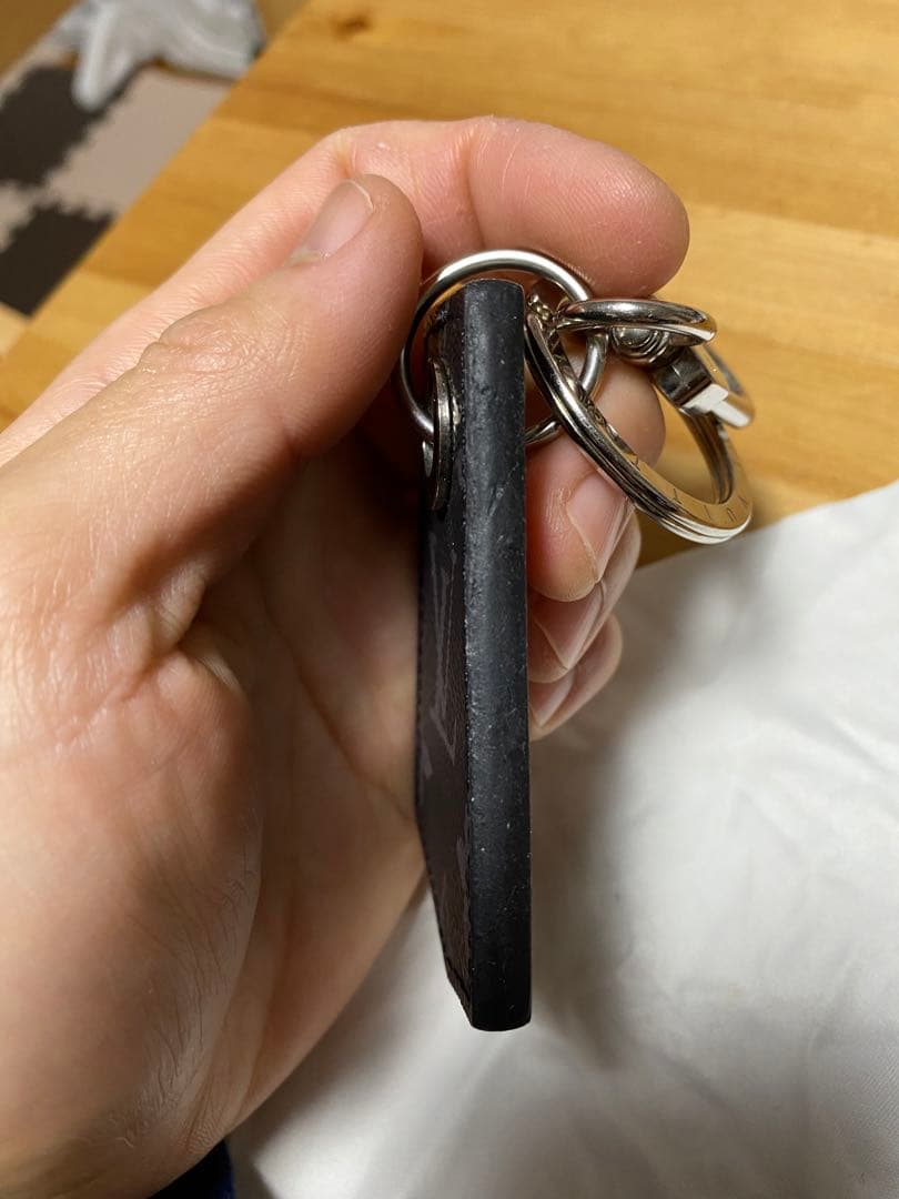 ※イニシャル入※ LOUIS VUITTON モノグラムエクリプス キーリング