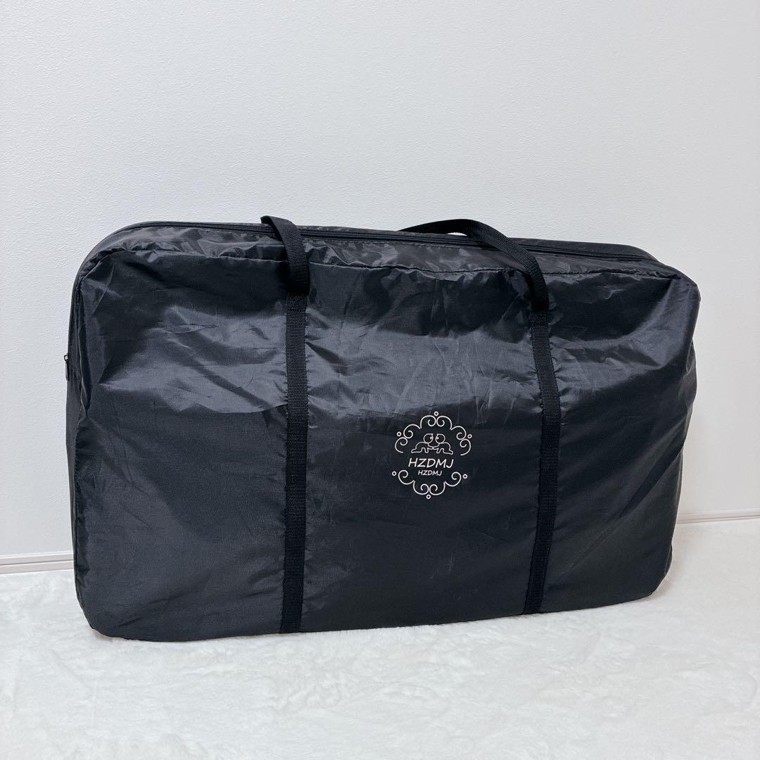 極美品✨️HZDMJ ベビーベッド 添い寝ベッド メッシュ 高さ調節可能 収納付き