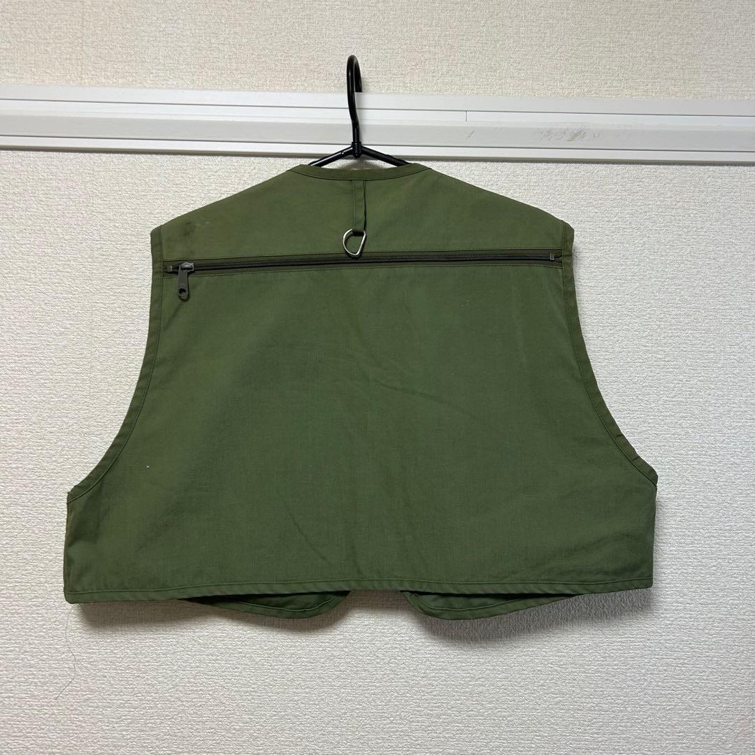 70s Columbia フィッシングベスト Lサイズ オリーブグリーン