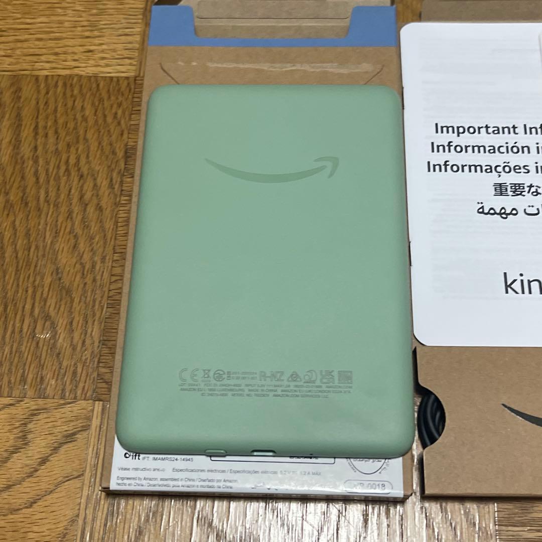 Kindle 11世代 6インチ 16G マッチャ2024年