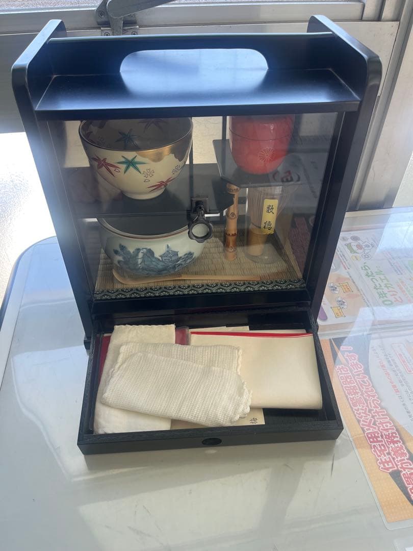 茶道具セット 収納ケース付き