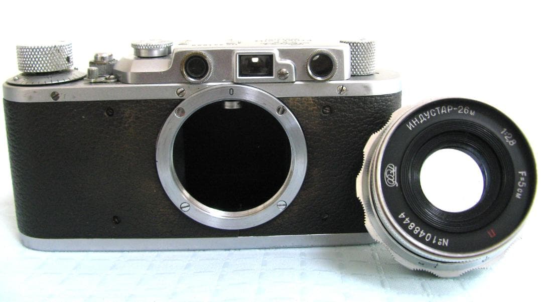 ★Leica バルナックライカⅡ・ロシアレンズ f=5cm 1:2.8 ライカ