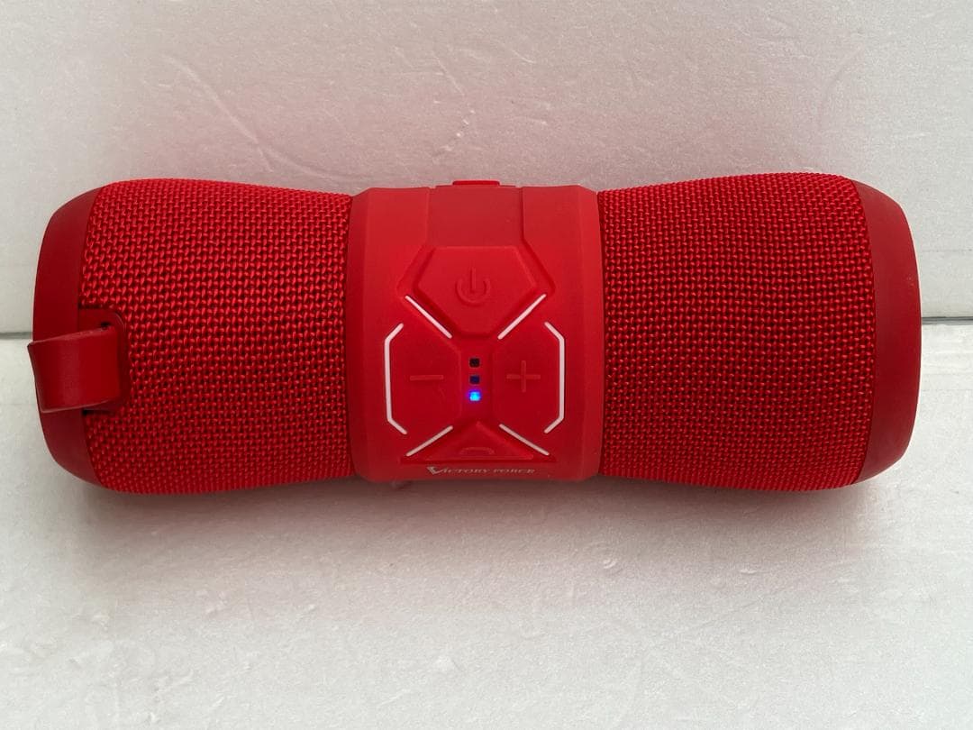 ★美品★オウルテック　Bluetoothスピーカー レッド OWL-BTSP06