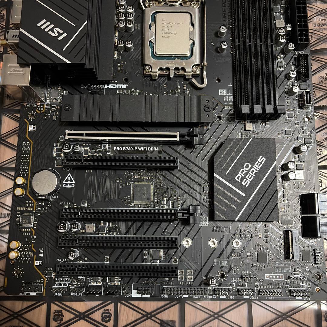 CPU MSI PRO B760-P WIFI DDR4/TW i7-14700