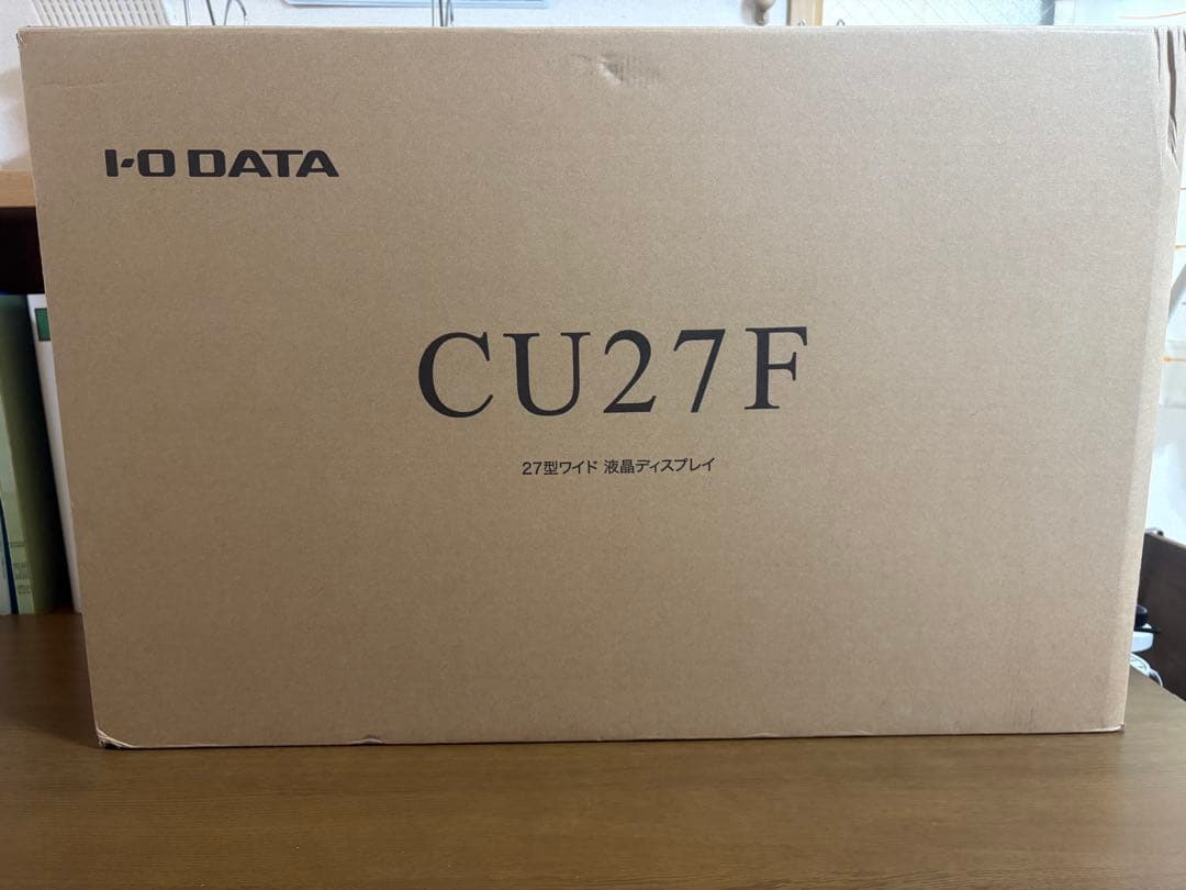 新品交換済 IO DATA27型4K USB-C 65W給電 CU271AB-F