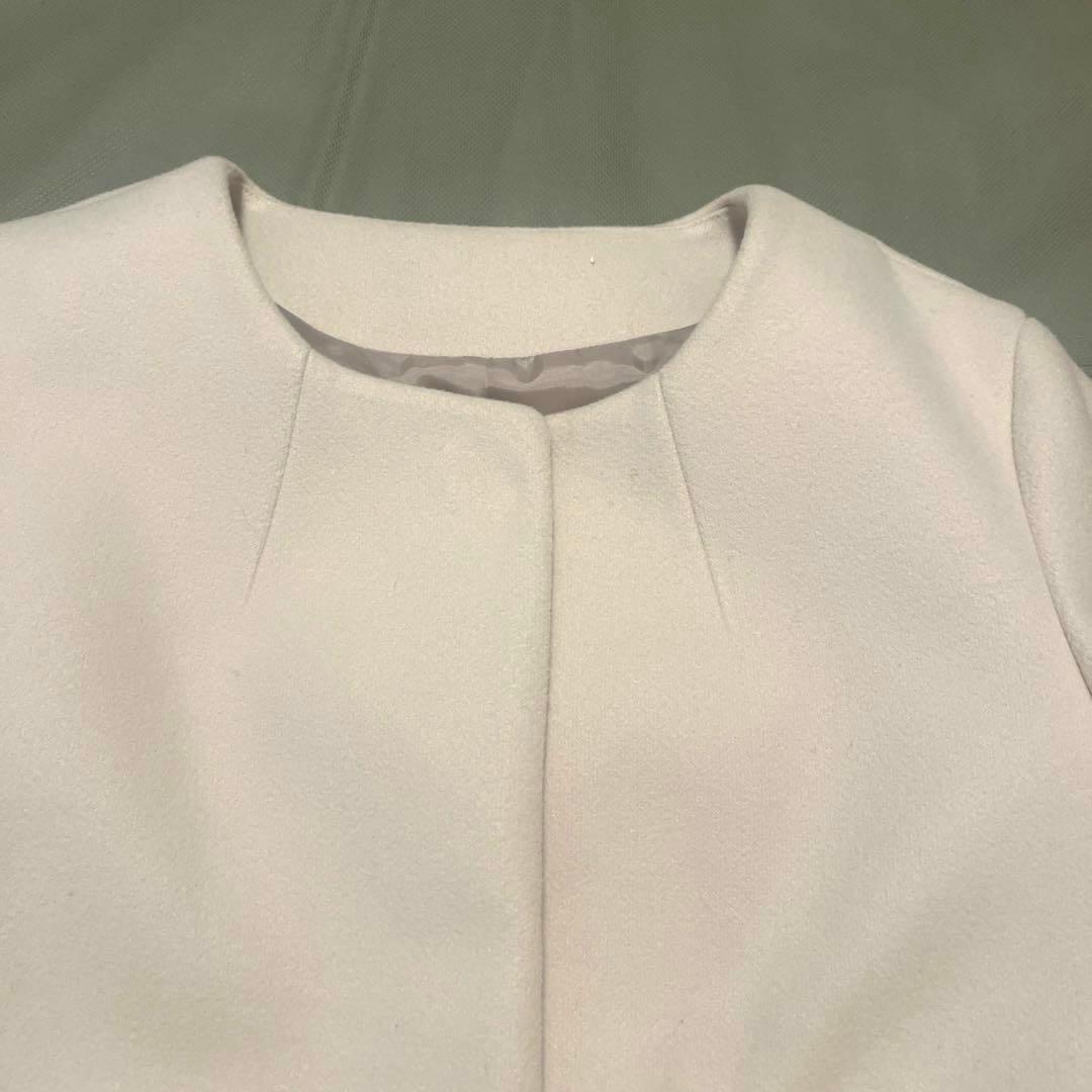 【新品・タグ付】FENNEL フェンネル リボン袖ファーアクセントショートコート