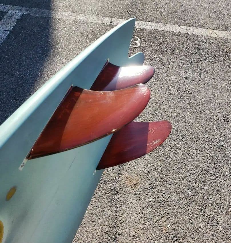 激レアryanlovelace5'9アシメoriginalフィンツインフィッシュ