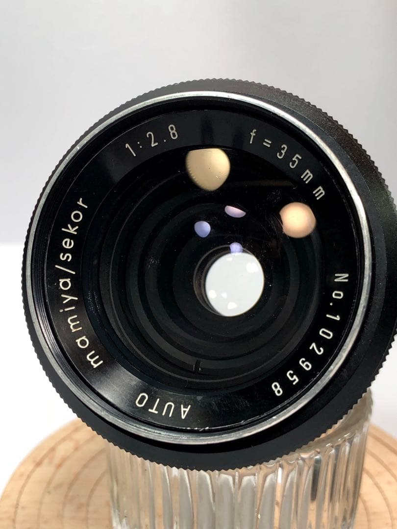 レア　auto mamiya sekor 35mm f2.8 m42マウント