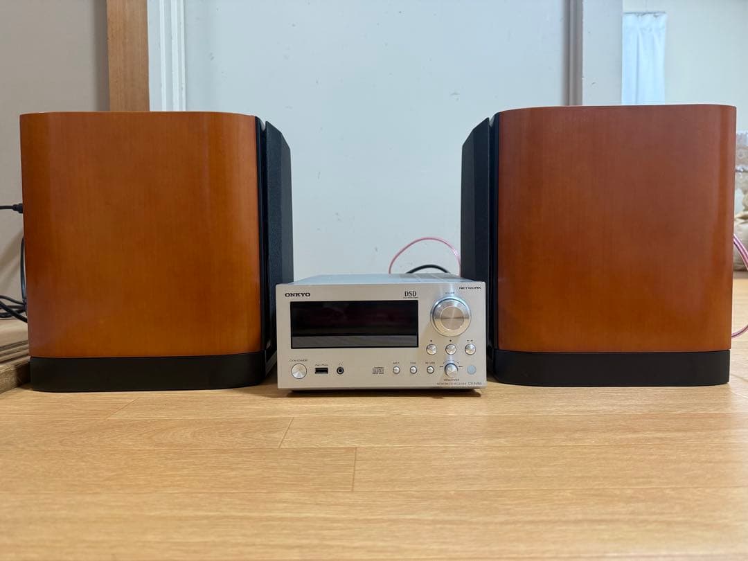 ONKYO ミニコンポ リモコン付き CR-N765 D-212EX 美品