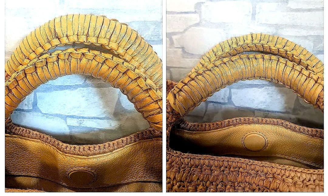 ♥美品♥ヘレンカミンスキー　かごバッグ　ラフィア　トートバッグ　大容量