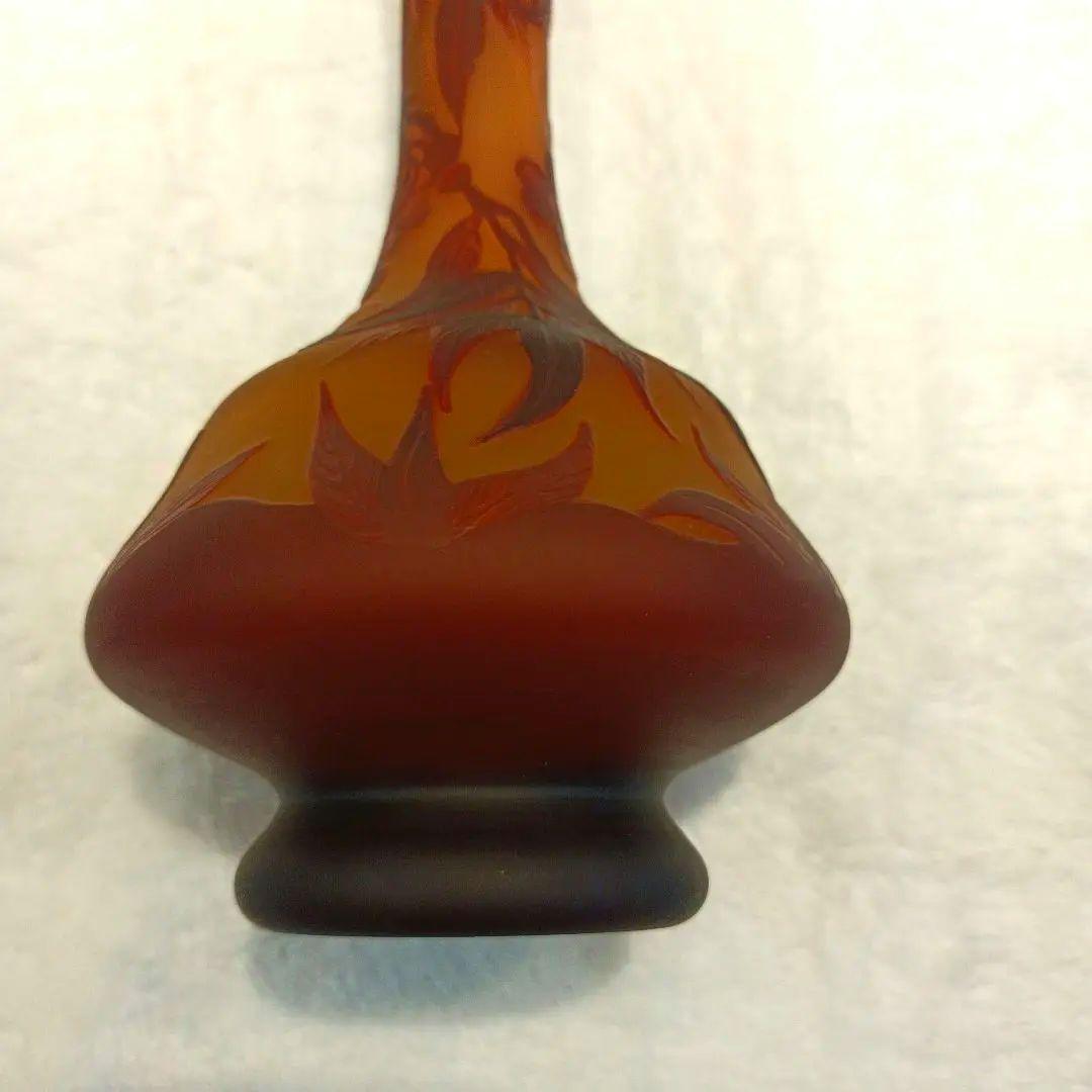 エミール・ガレ　tipガレ　花瓶　花入　果実文