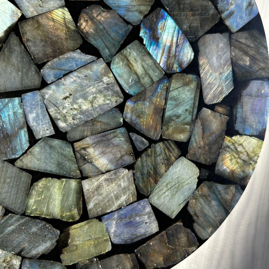 高品質　ラブラドライト　プレート　コレクション