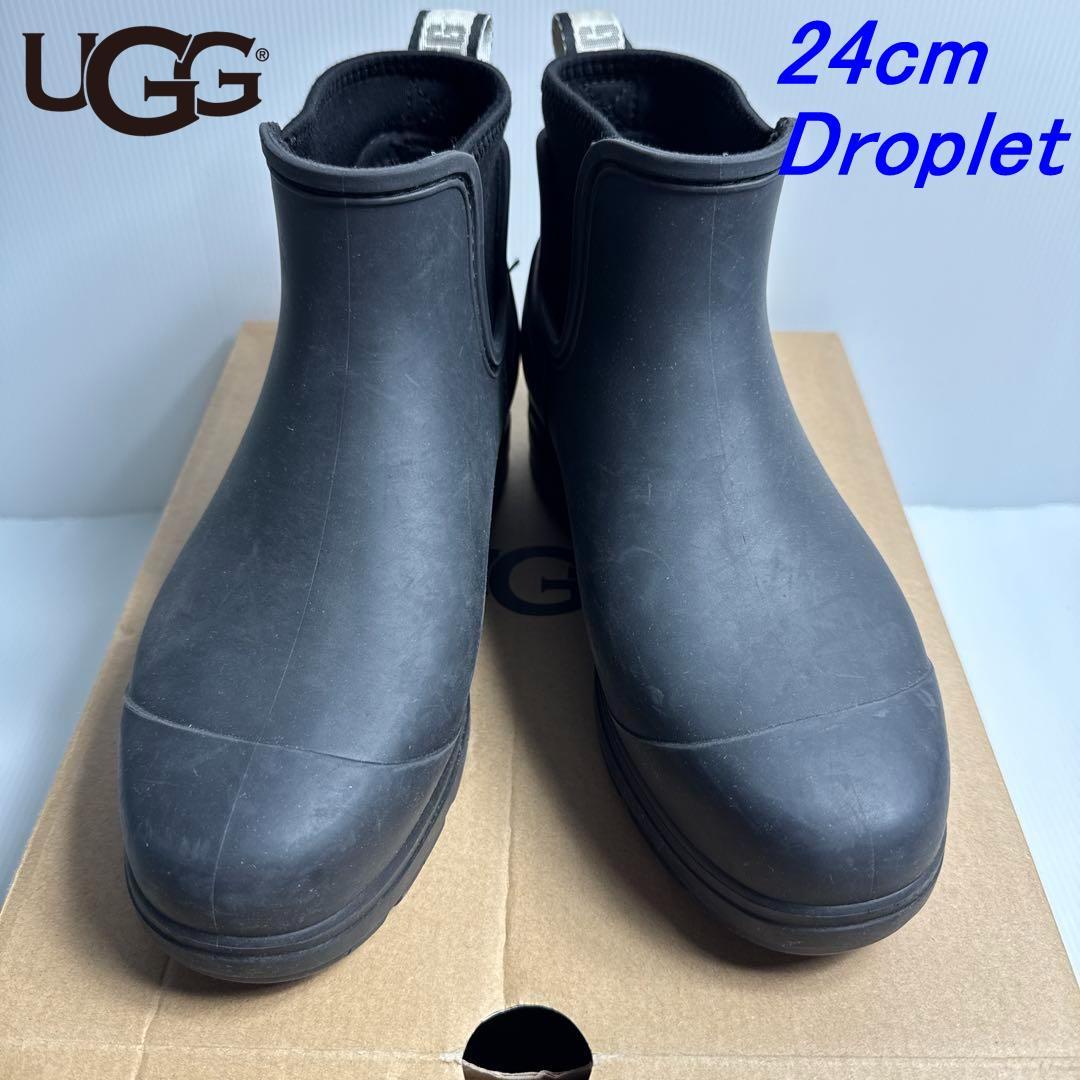 UGG アグ ショート レインブーツ Droplet 24cm