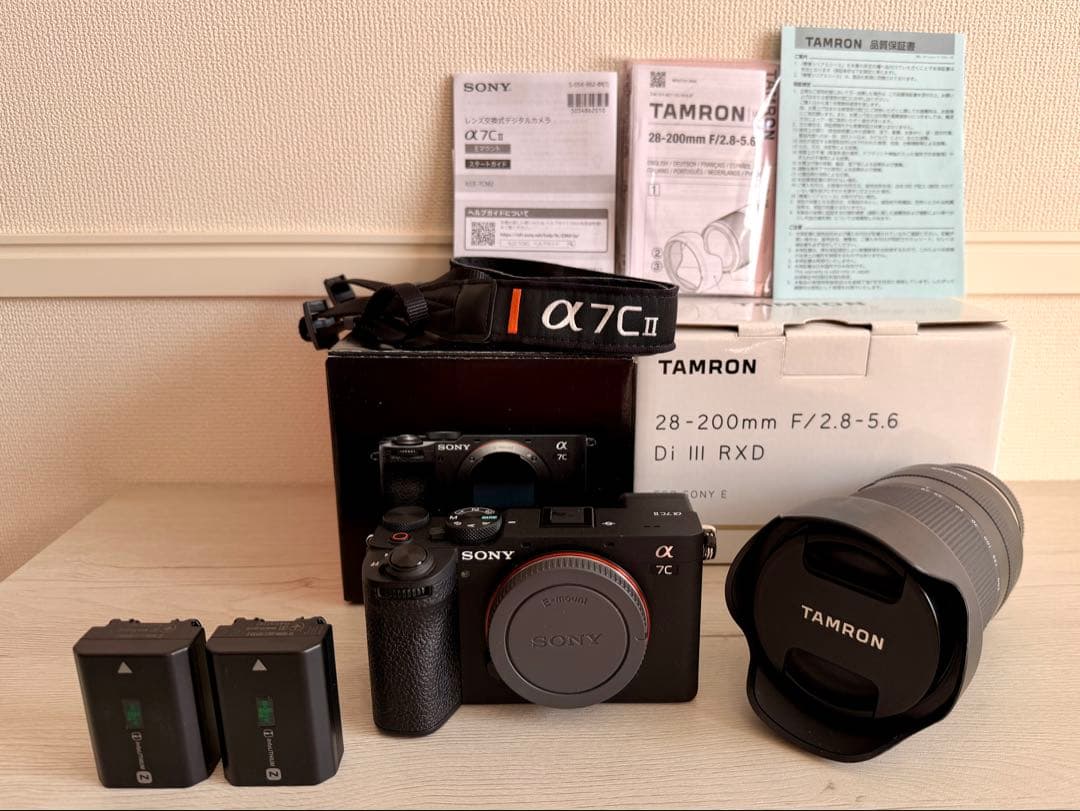 美品 SONY α7CII TAMRON 28-200mm付