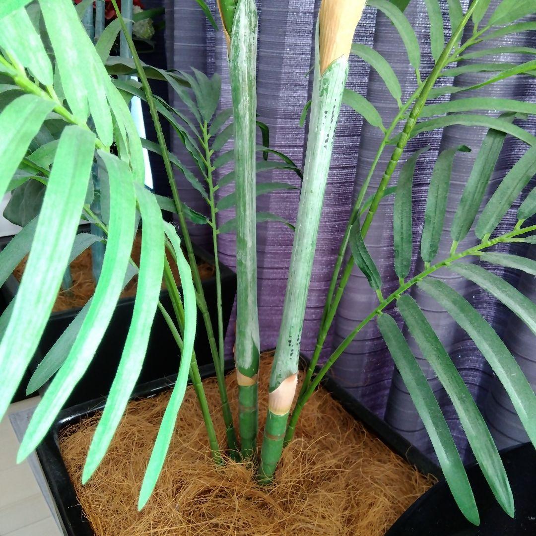 人工観葉植物 緑色 高さ約180cm