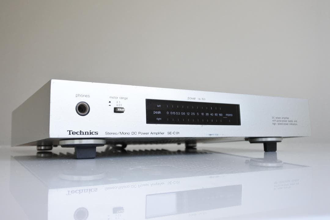 ■Technics SE-C01 パワーアンプ　正常動作品■