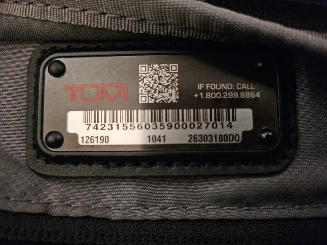 【美品】 TUMI 3WAY ビジネスバック 23603180D0