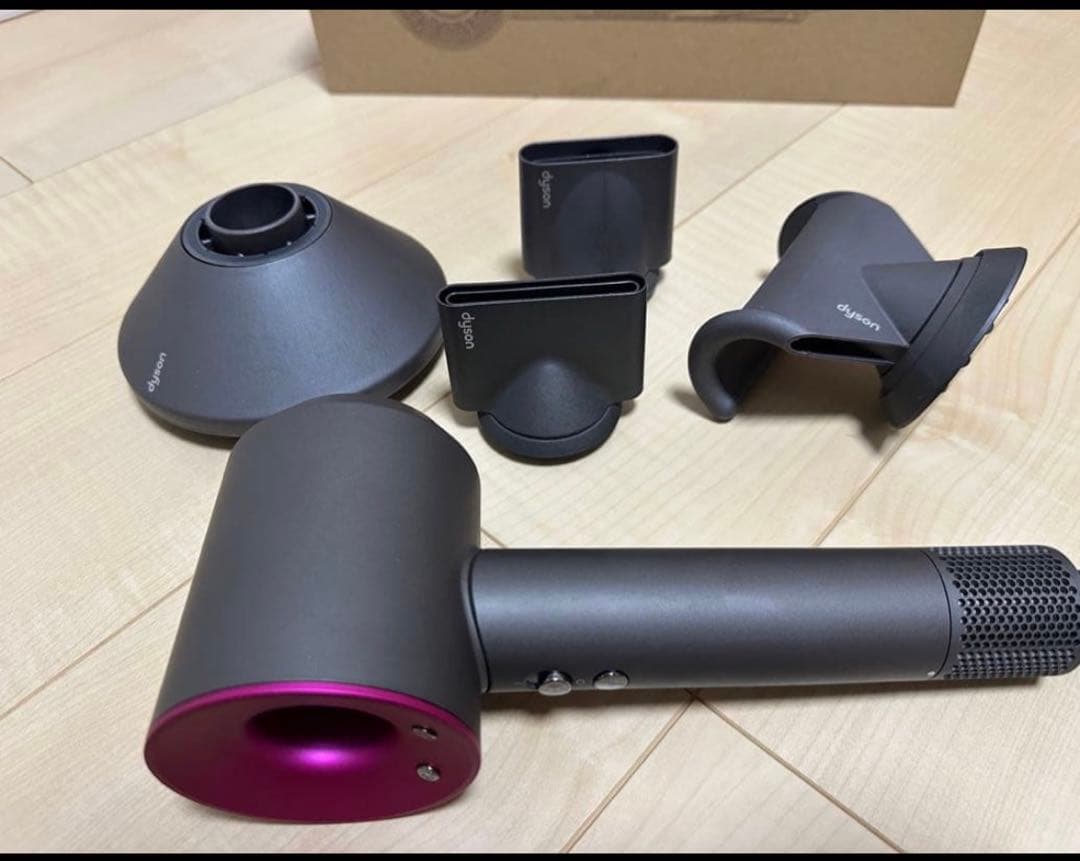 Dyson ヘアドライヤー HD08 ULF BBN ENT ブラック/ピンク