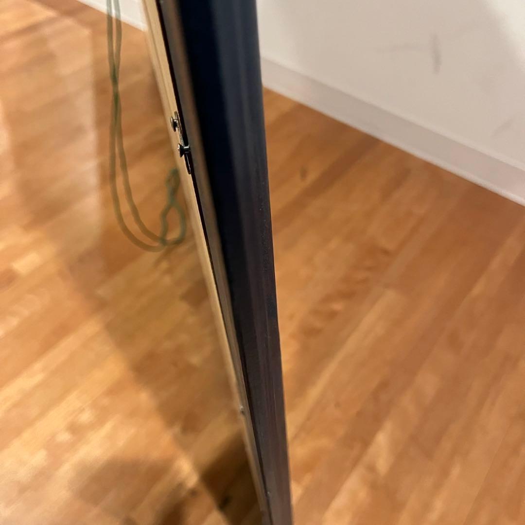 大型　額　正方形　スカーフ入り1