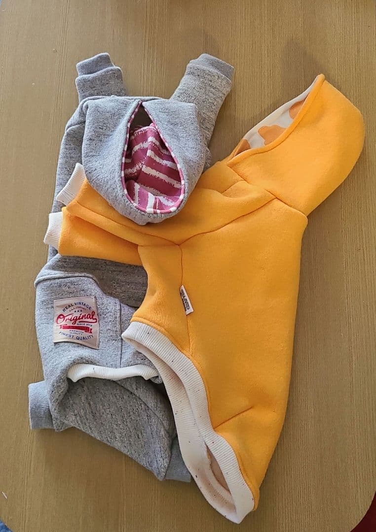 そらまめ☆裏起毛ロンパース