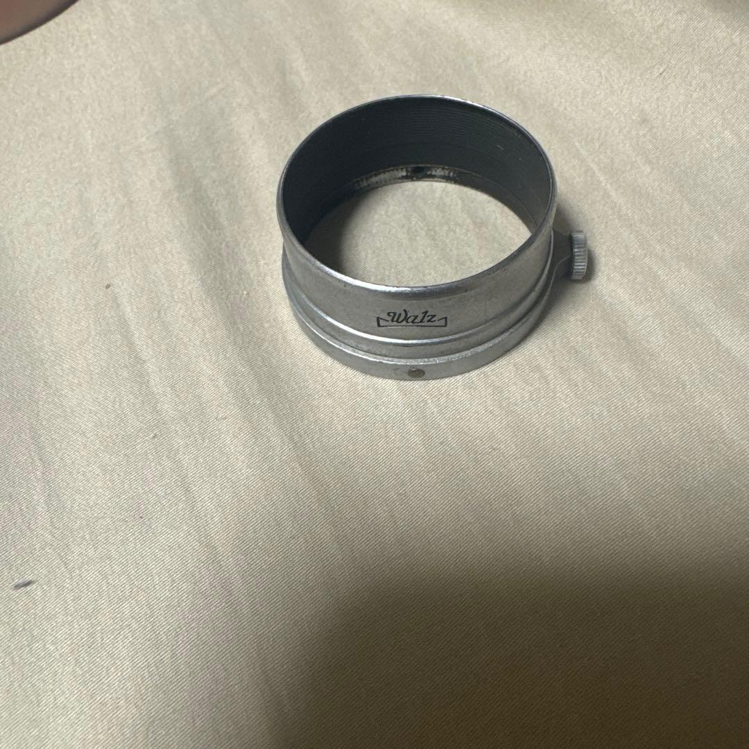 ライカ　Leitz Elmar 50mm f3.5 レンズフードおまけ