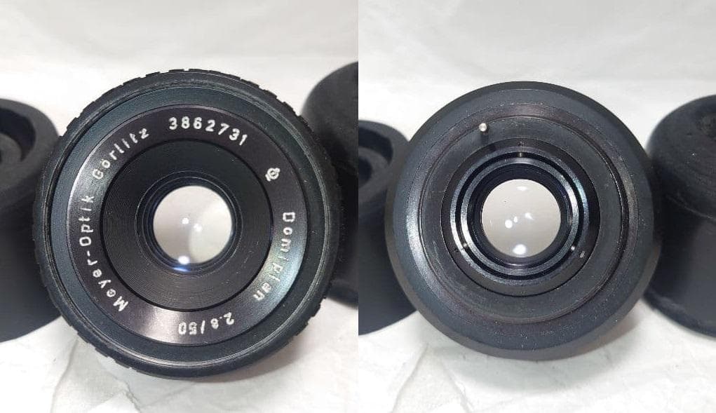 希少美品★Meyer-Optik Domiplan 50mm F2.8 M42