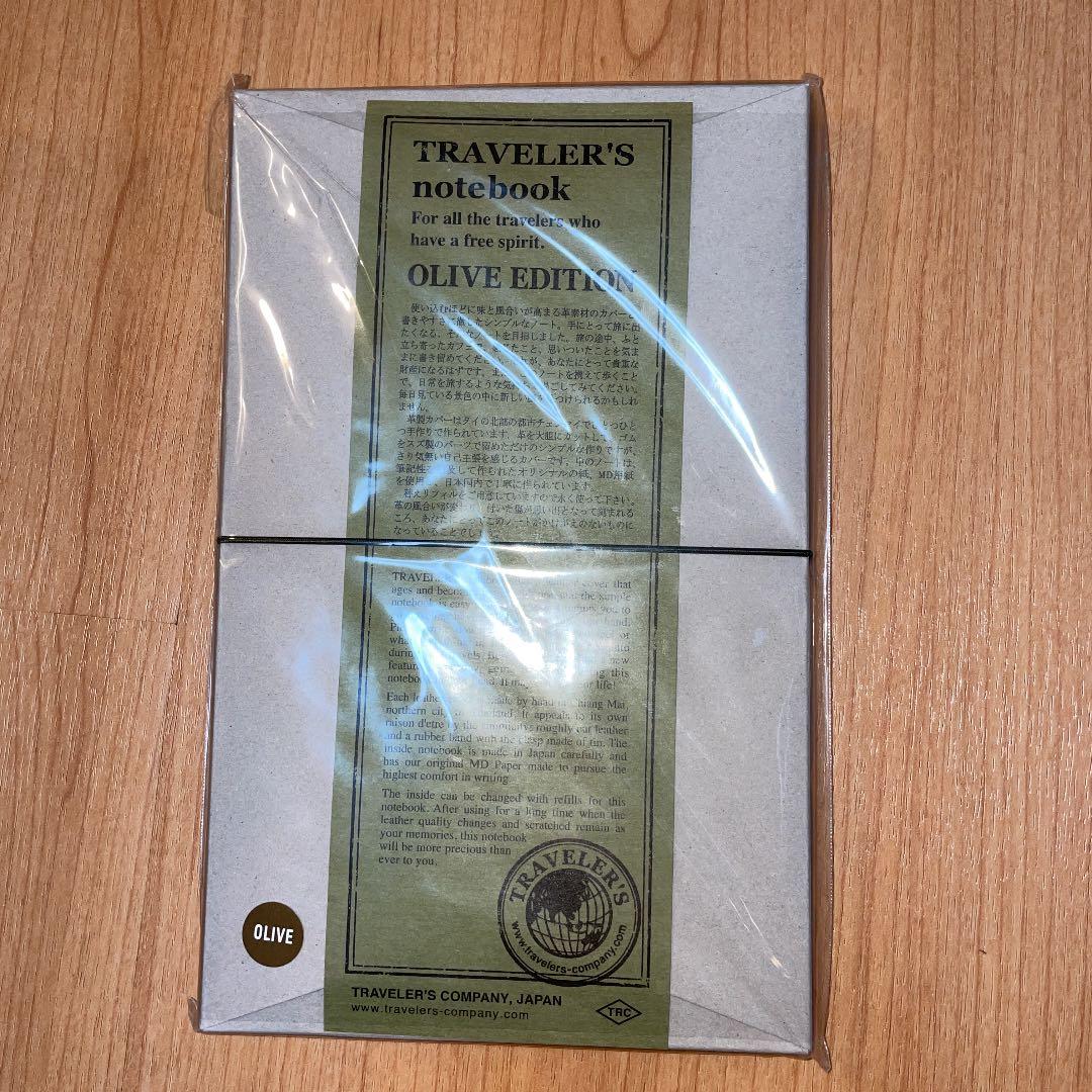 TRAVELER’S notebook トラベラーズノート　オリーブエディション