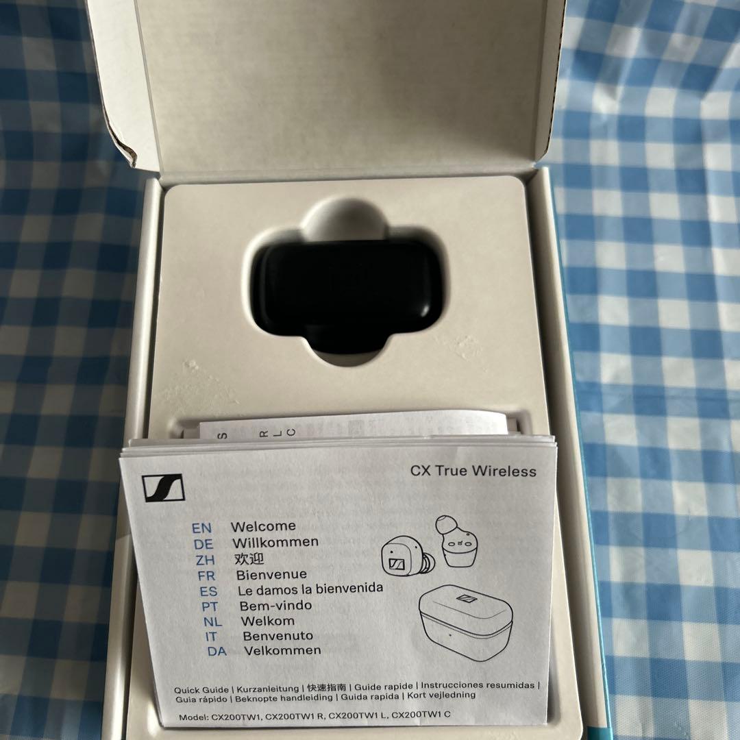 SENNHEISER CX True Wireless イヤホン　黒