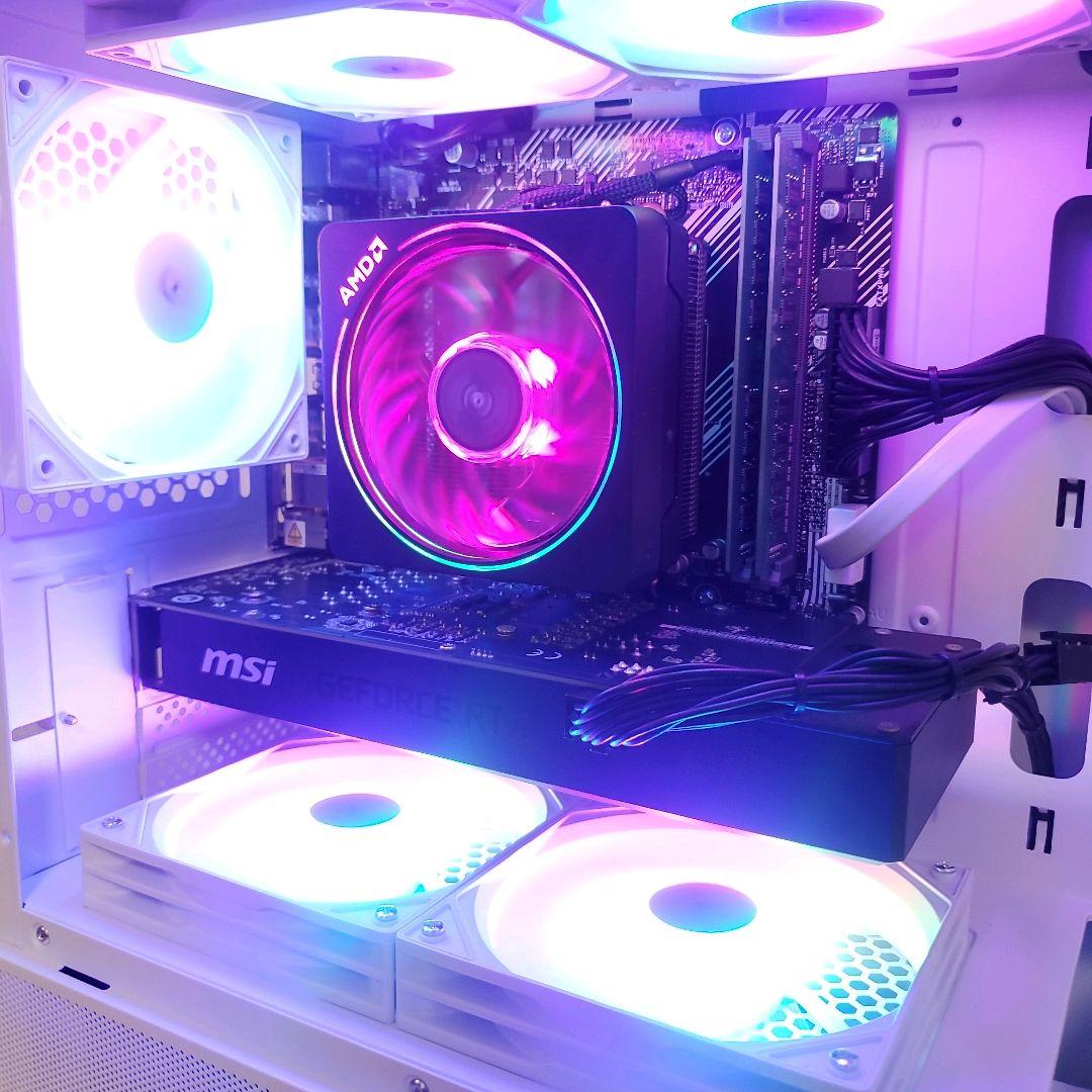 【FPSゲーム快適】自作ゲーミングPC/Ryzen5 5500/RTX2060S