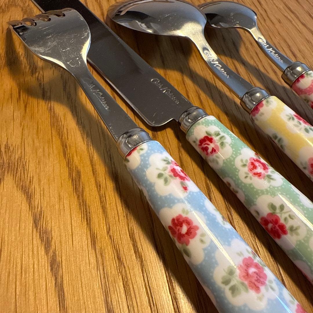 Cath Kidston キャスキッドソン カトラリーセット 16点