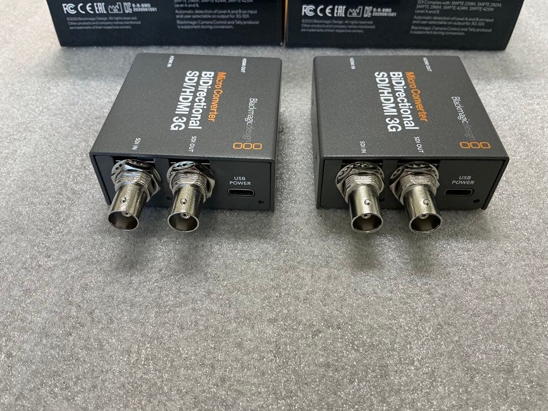 black magic design SDI/HDMI 3G 2セット