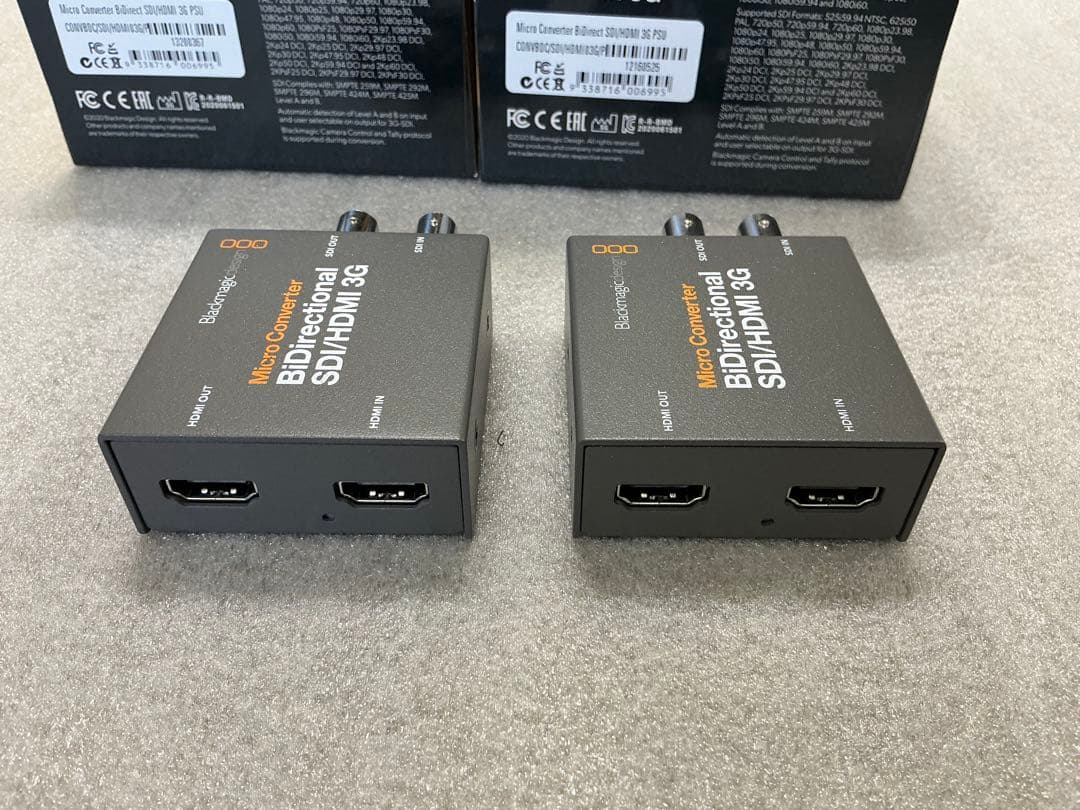 black magic design SDI/HDMI 3G 2セット