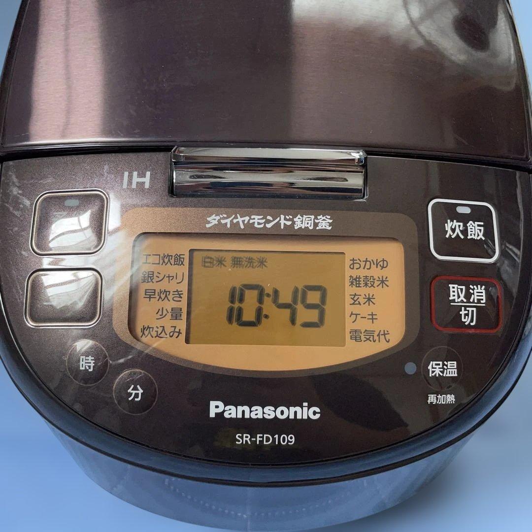 Panasonic IH ジャー炊飯器 ブラウン SR-FD109