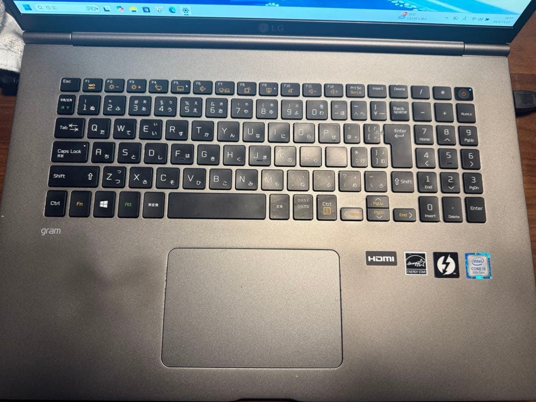 Windowsノート本体 LG gram 17Z990-VA56J