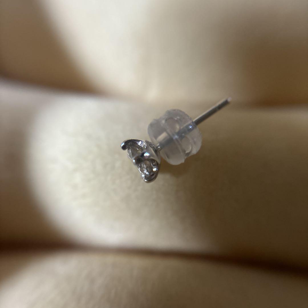 【used品】ダイヤモンドピアス（片方のみ） 　　　　　PT900
