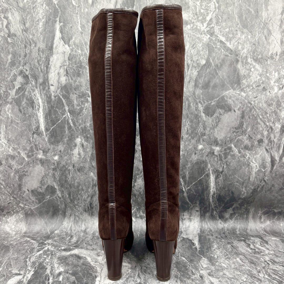 ✨️最高級✨ロロピアーナ Loropianaロングブーツ 24.5裏地カシミヤ