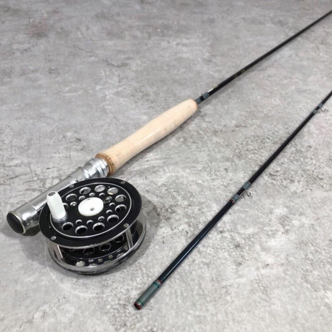 超美品 Alfresco stage1-764G フライロッド リールセット