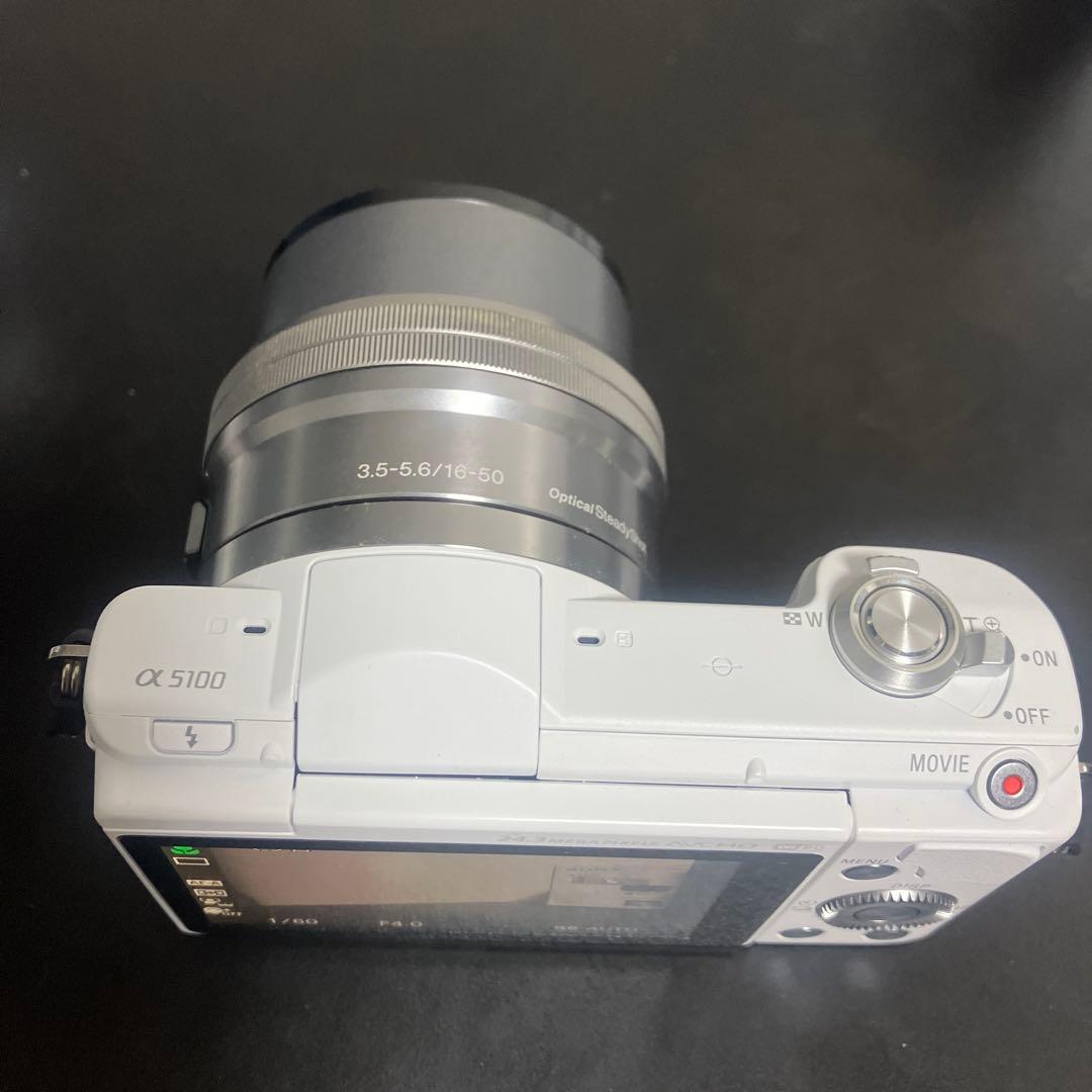 ほぼ新品 付属品完備 SONY α5100 WiFi 高性能ミラーレス一眼レフ