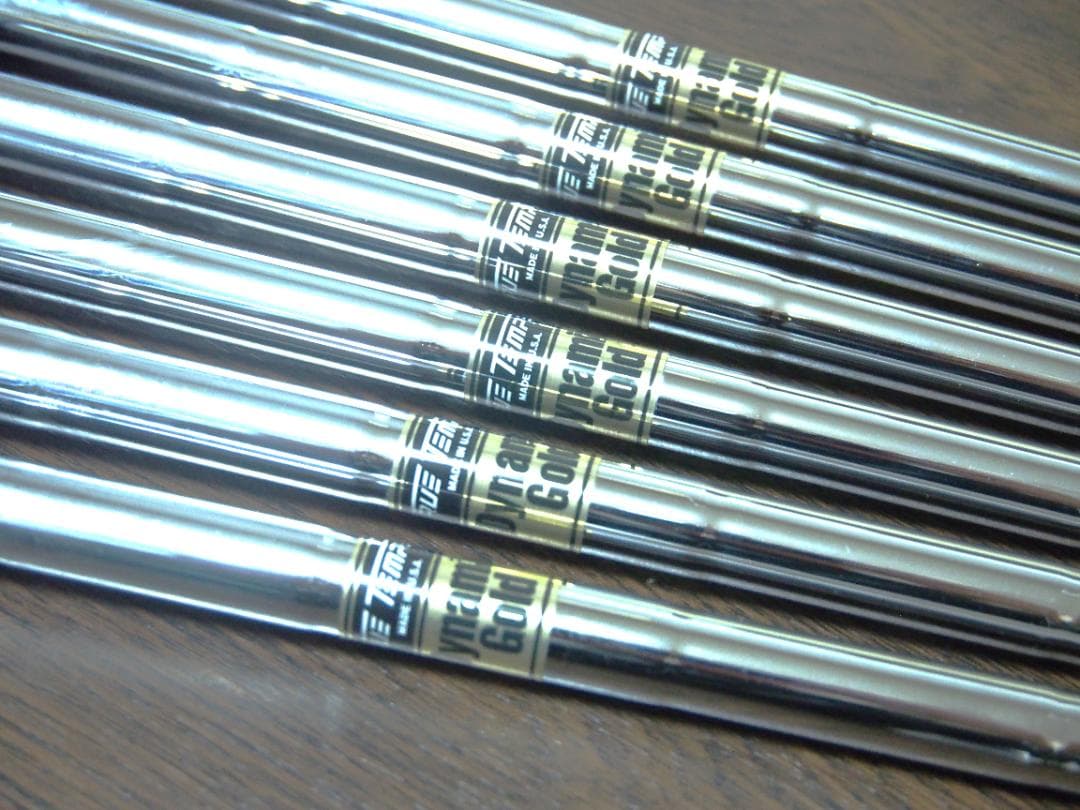 【中古】グリップ付きダイナミックゴールドS200 5～PWとウェッジ用2本