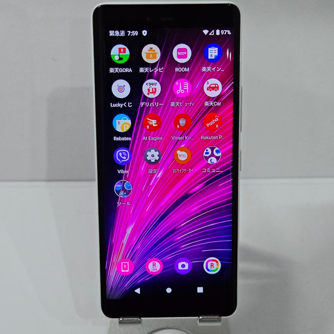 01 Rakuten Hand 5G ホワイト SIMフリー 美品