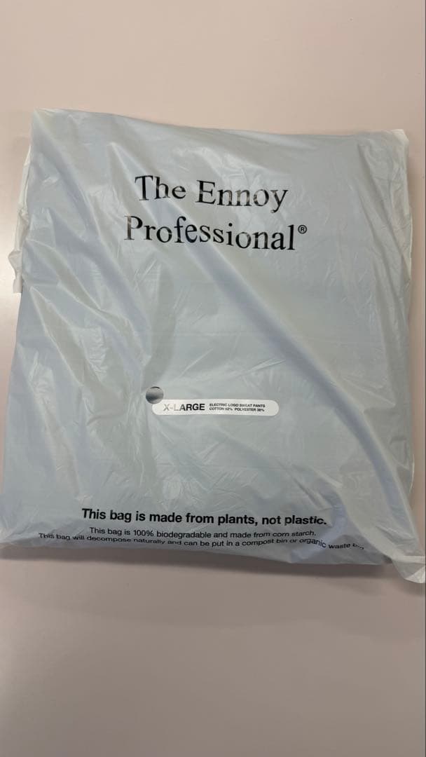 ennoy ELECTRIC LOGO SWEATSETUP 紺　XL