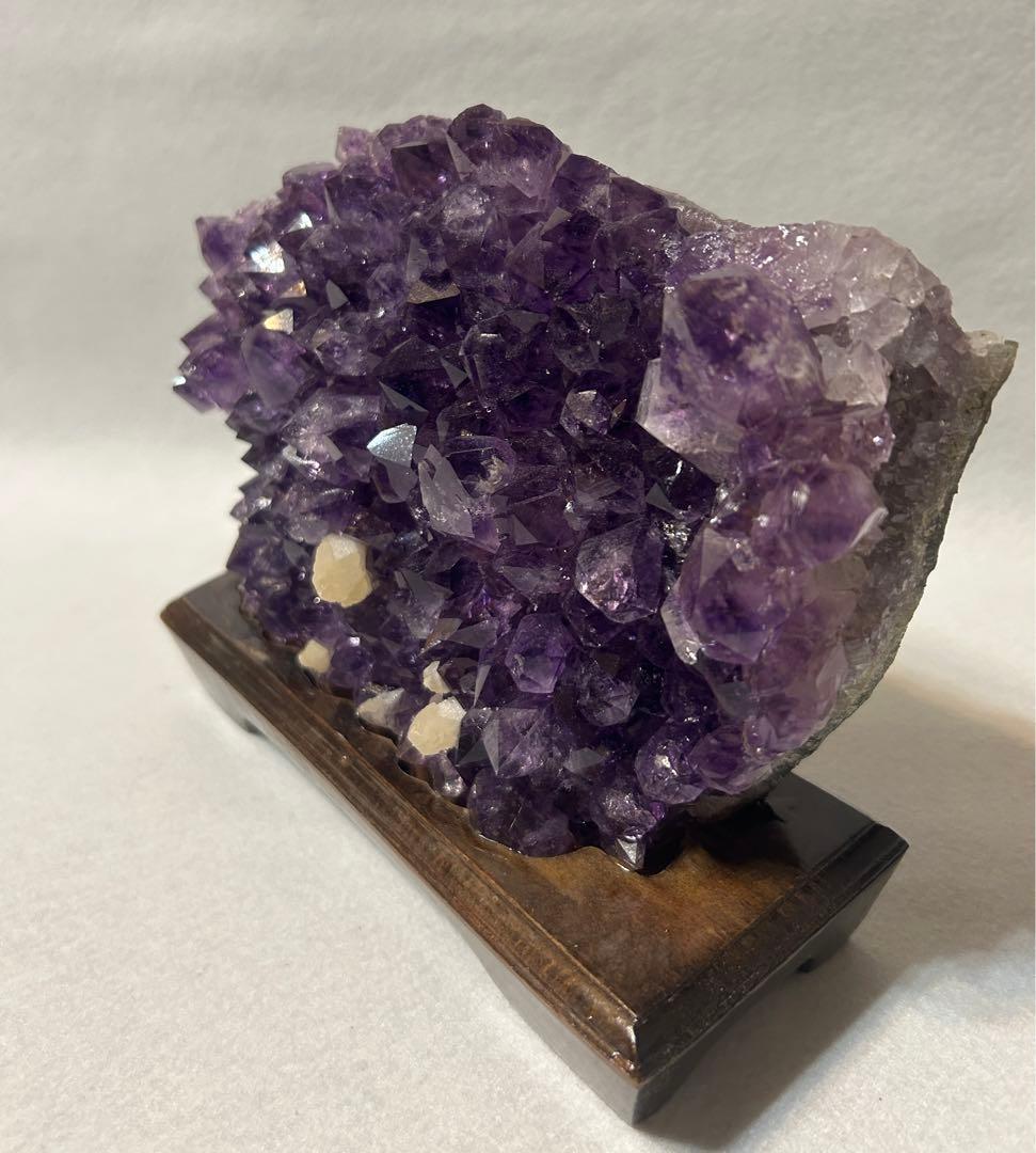 アメジスト オブジェ 2kg超 天然石 パワーストーン インテリア