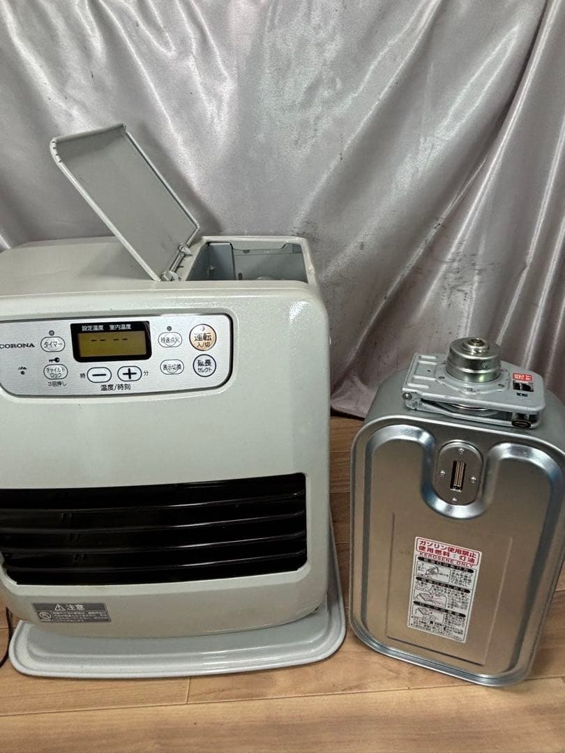 菅203 整備済　コロナファンヒーター　〜12畳