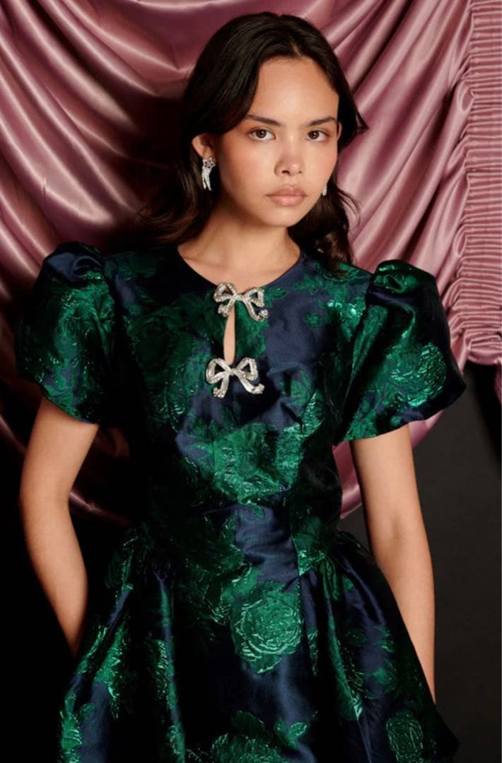 新品sister jane LiLili Jacquard Mini Dress