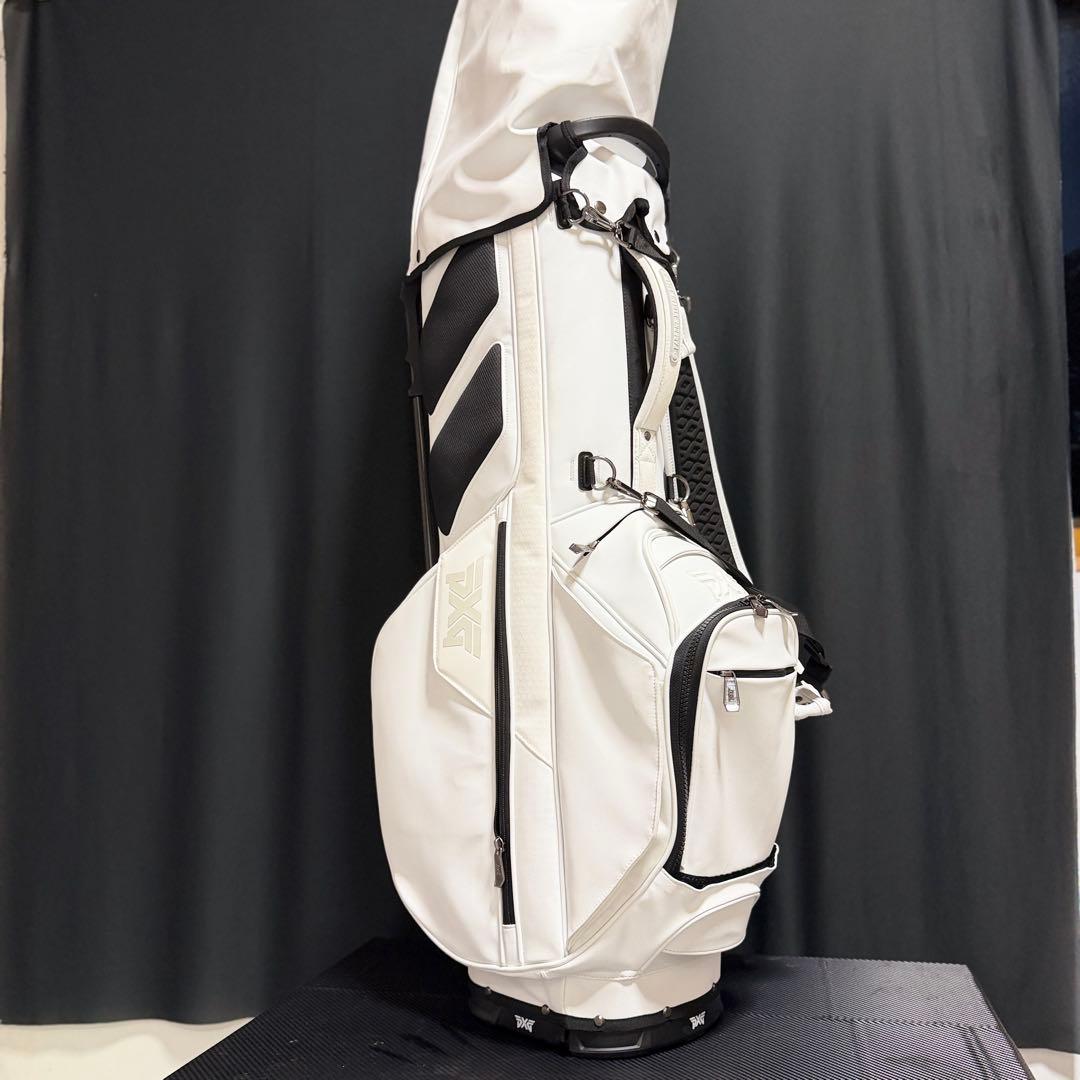 PXG デラックスハイブリッドスタンドバッグ ホワイト 現行 B-PG-173