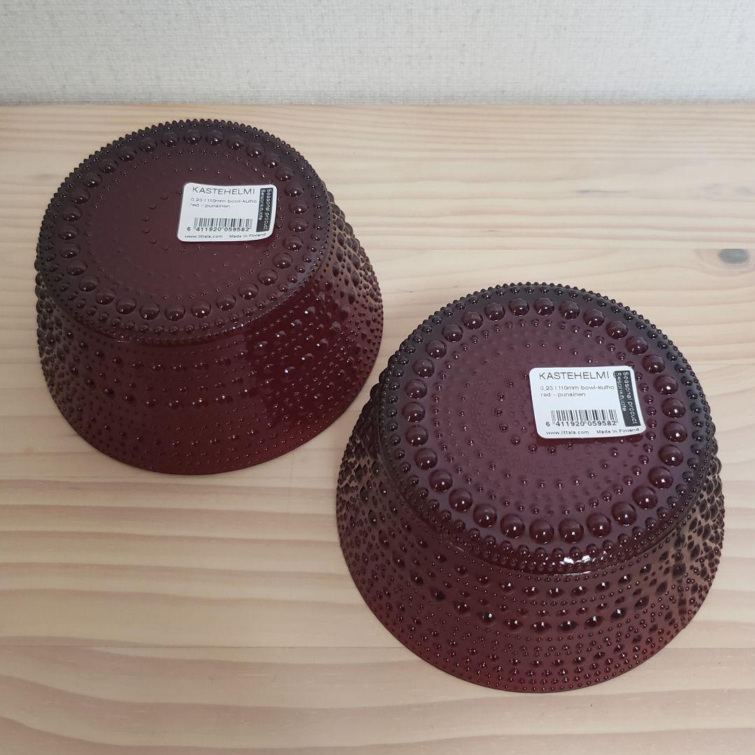イッタラ カステヘルミ ボウル red