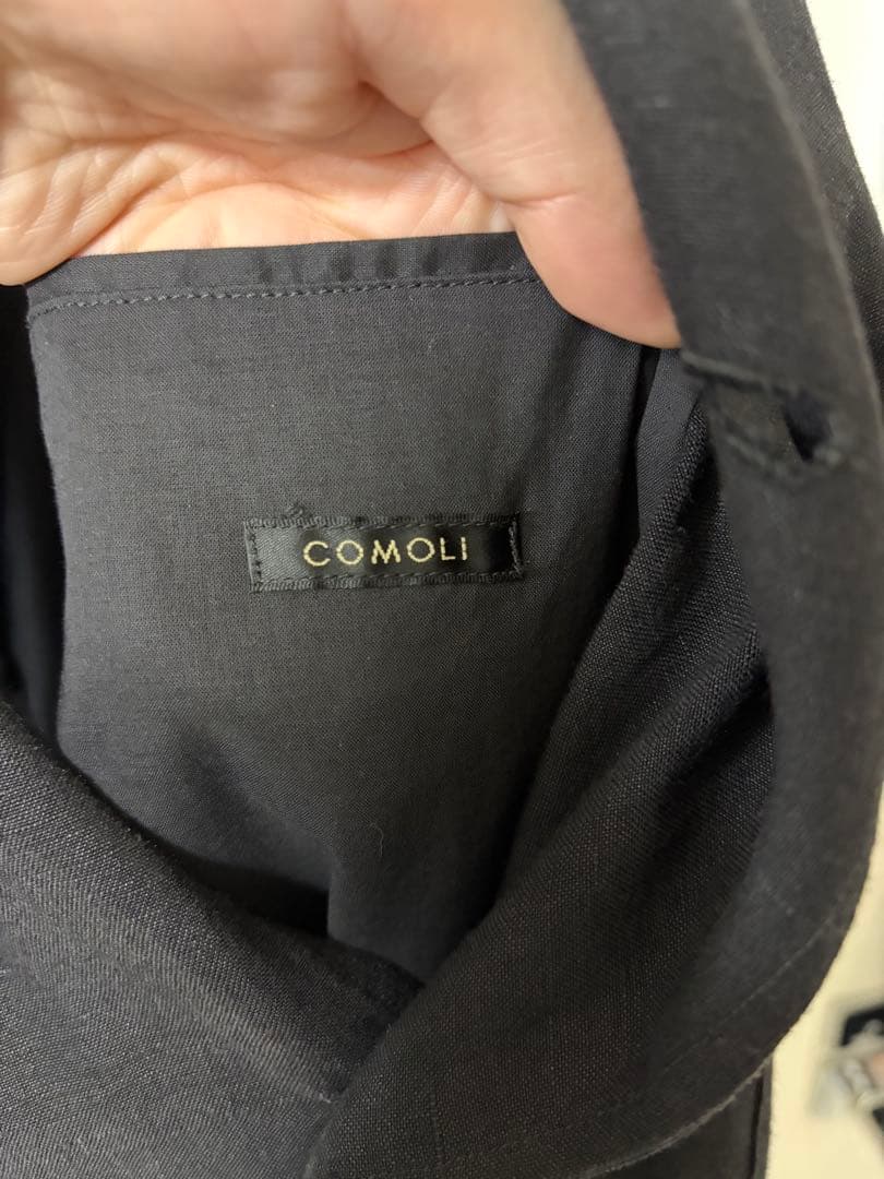 Comoli ヴィスコースリネンハンティングベスト　free size