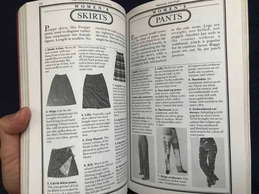 プレッピー「THE OFFICIAL PREPPY HANDBOOK」✳︎原書